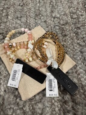 Jcrew stacking bracelets- nwt